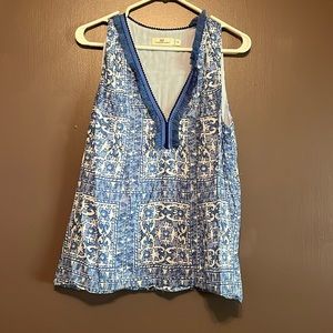 Tile Print Tank Top
